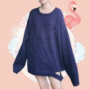 STAMPD Shaun Navy Sweater